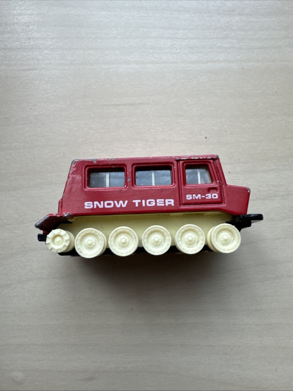 Tomica Red Ohara Snow Tiger SM 30 No. 84 Made In Japan Vintage